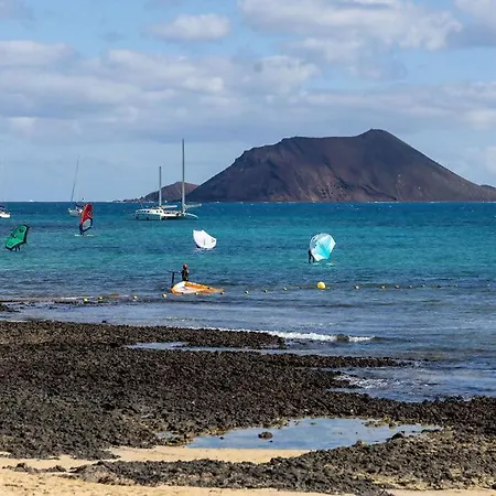 Casa Bambu, Paraiso Frente Al Mar Con Garaje. Corralejo